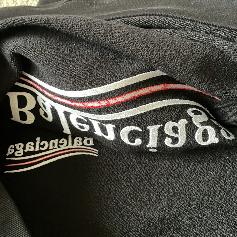 Balenciaga Campaign Embroidered Logo Medium Fit Hoodie - Picture 10 of 10